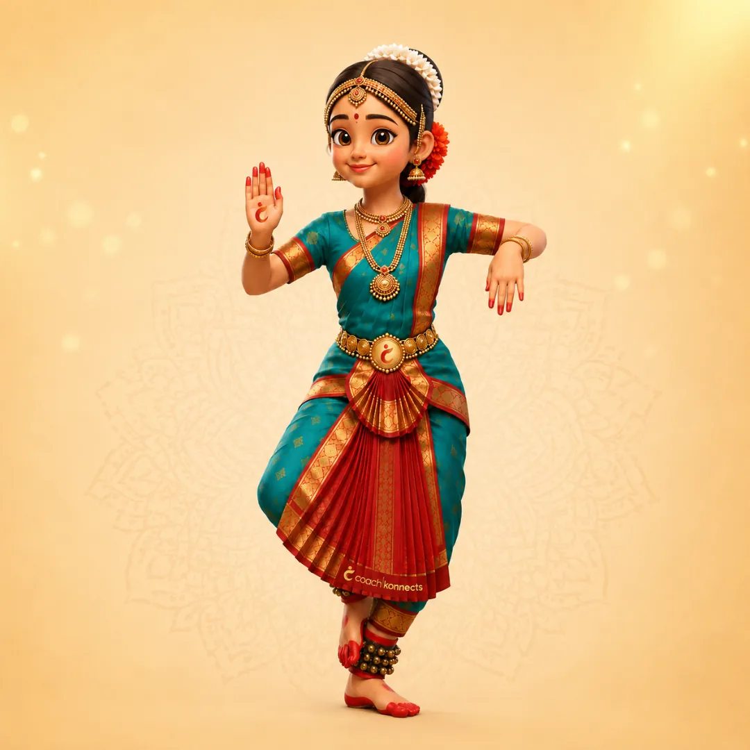 Bharatanatyam dancer